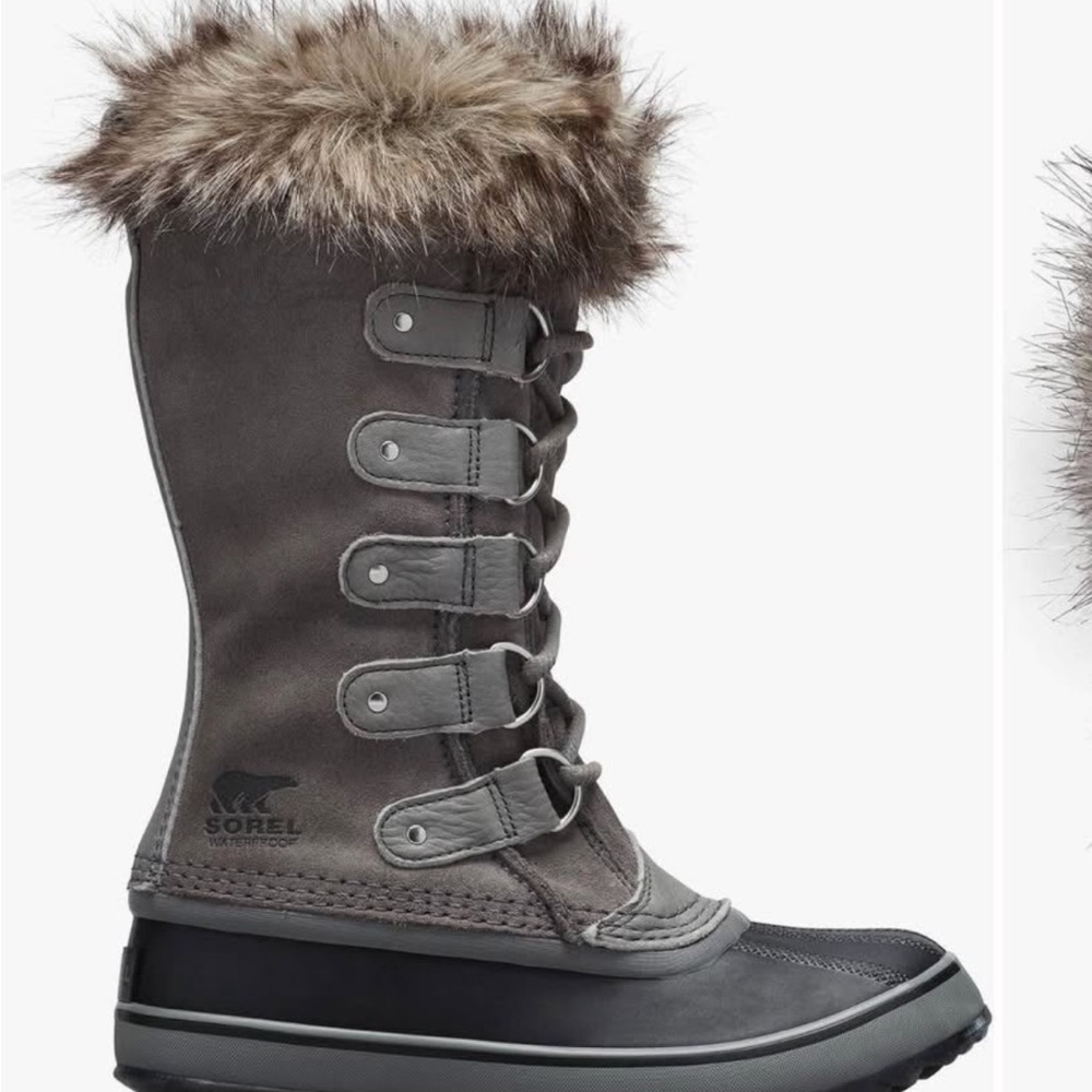 Joan of Arctic - Sorel Women's Gray Winter Boots size 8